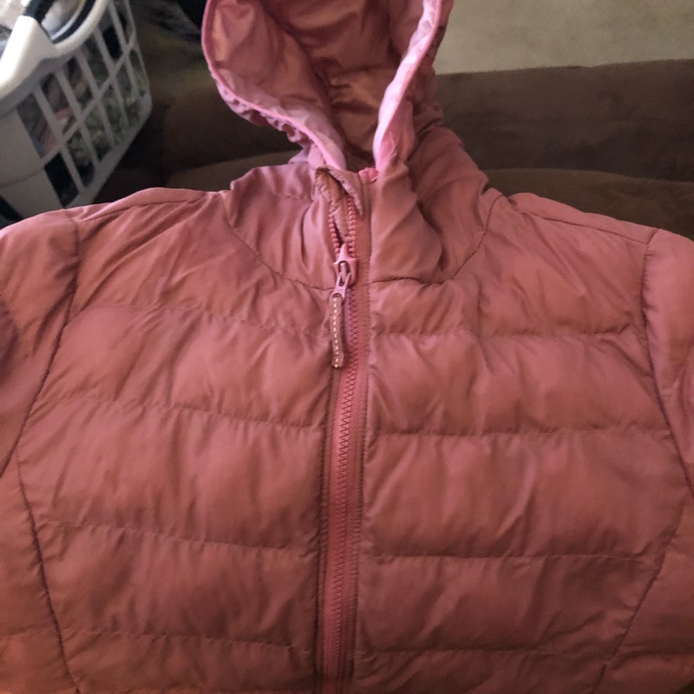 Girls Uniqlo puffer coat